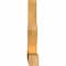 Ekena Millwork Saratoga Rough Sawn Timber Gable Bracket, Western Red Cedar, 84"W x 28"H x 4"D x 4"F, 8/12 Pitch GBW084X28X0404SAR00RWR - alternate 4